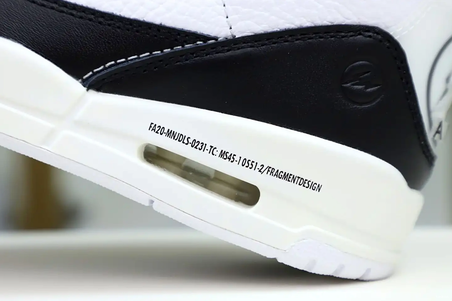 SP 'WHITE' JORDAN 3 Kimikick AIR RETRO DESIGN FRAGMENT X 0414